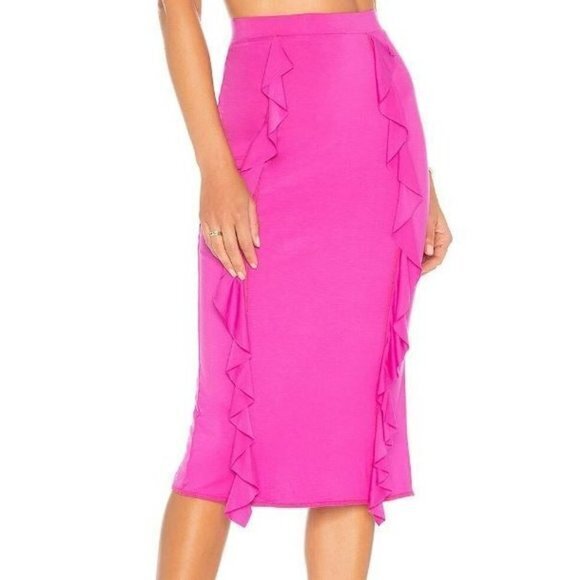 House of Harlow 1960 xREVOLVE Muriel Skirt - Magenta - Picture 1 of 12
